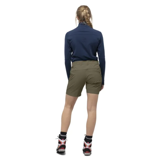 【NORRONA】falketind flex1 軟殼短褲 女款 橄欖綠