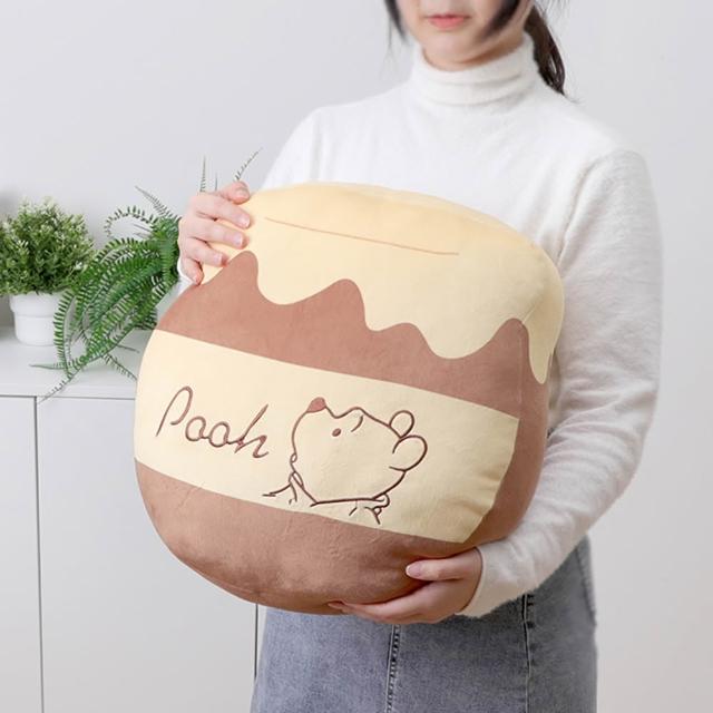 【Norns】迪士尼 MOCHI Feel 麻糬造型枕 小熊維尼蜂蜜罐 小熊維尼大臉 ｜ Disney