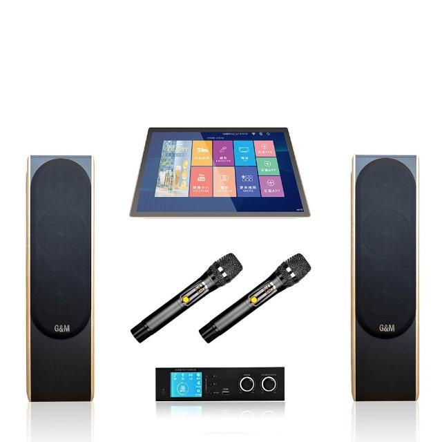 【金將科技】KKPAD18.5+GMA2+J75(點歌機+擴大機組+喇叭)(贈一年免費雲端歡唱)