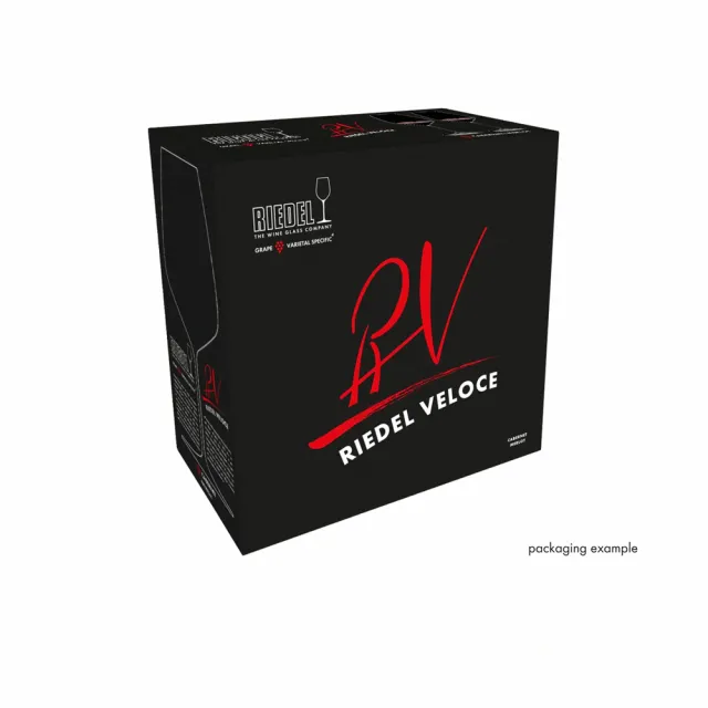 【Riedel】Veloce 卡本內紅酒杯-2入組(極致輕量鑽石杯型)