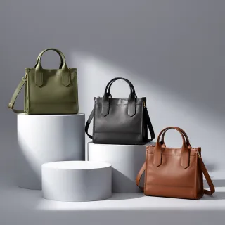 【FOSSIL】Kyler 真皮兩用方包 (多色可選)