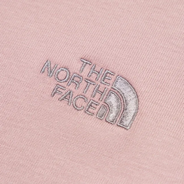 【The North Face】TNF 休閒 短袖上衣 W TNF ESSENTIAL FOUNDATION REGULAR SS TE 女 粉 (NF0A8GWF0SO)