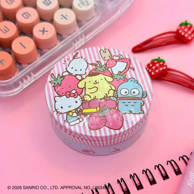 【STEAMCREAM 蒸汽乳霜】1616/三麗鷗草莓祭 75g / 1入(官方直營 / 高效保濕 / 純素保養)