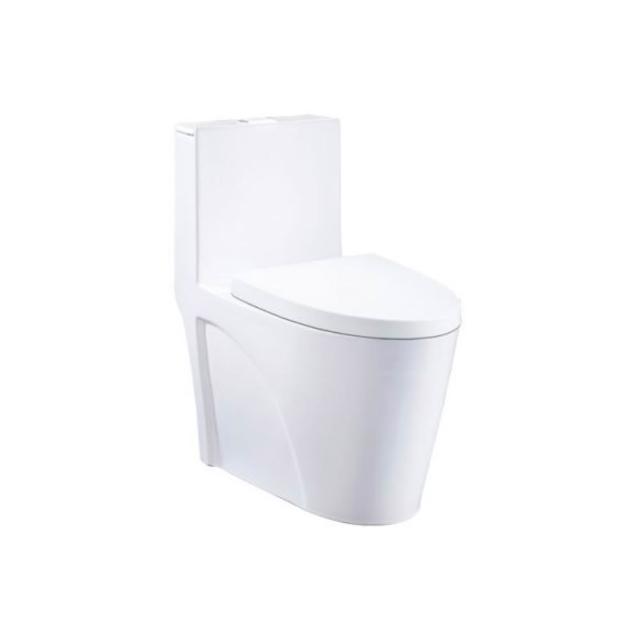 【CAESAR 凱撒衛浴】二段式加高單體馬桶/管距30(CF1650 基本安裝)