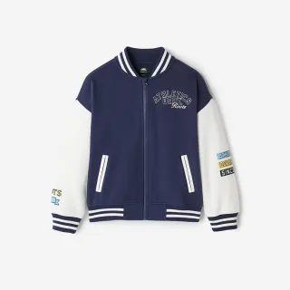 【Roots】Roots 大童-ATHLETICS DEPT VARSITY 外套(深藍灰)