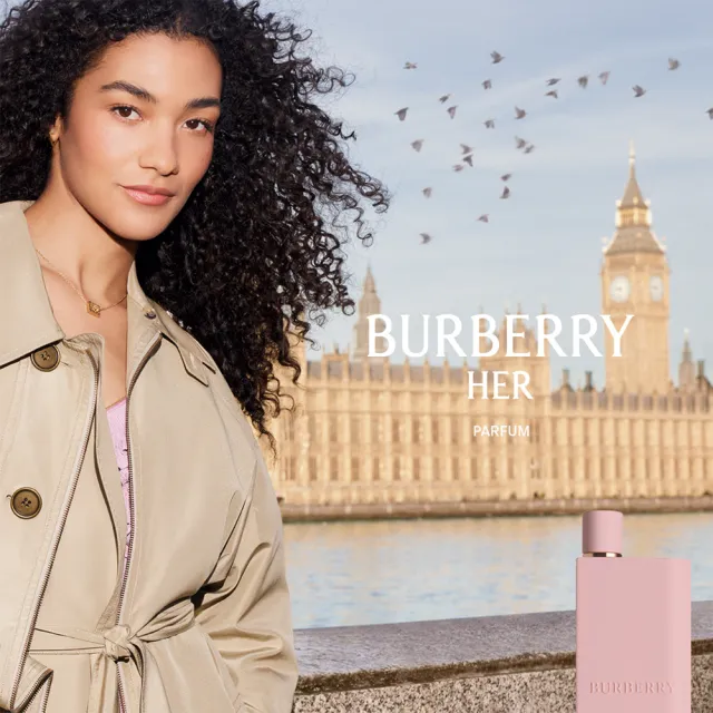 【BURBERRY 巴寶莉】Her 女性香精30ml(專櫃公司貨)