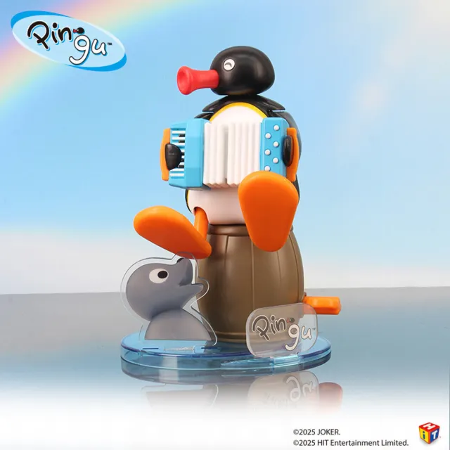 【ToysRUs 玩具反斗城】Pingu企鵝家族-驚喜悠閒度日發條公仔- 隨機發貨