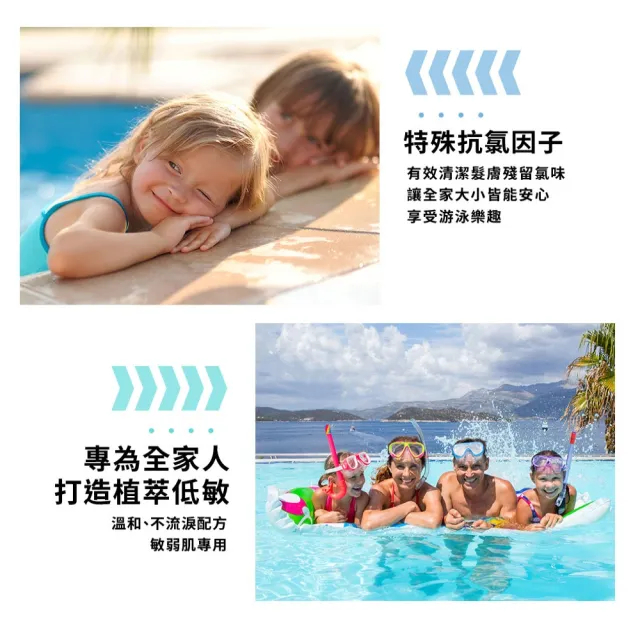 【Hallmark】抗氯運動洗髮沐浴 350ml(洗髮 沐浴 滋潤 身體保養)