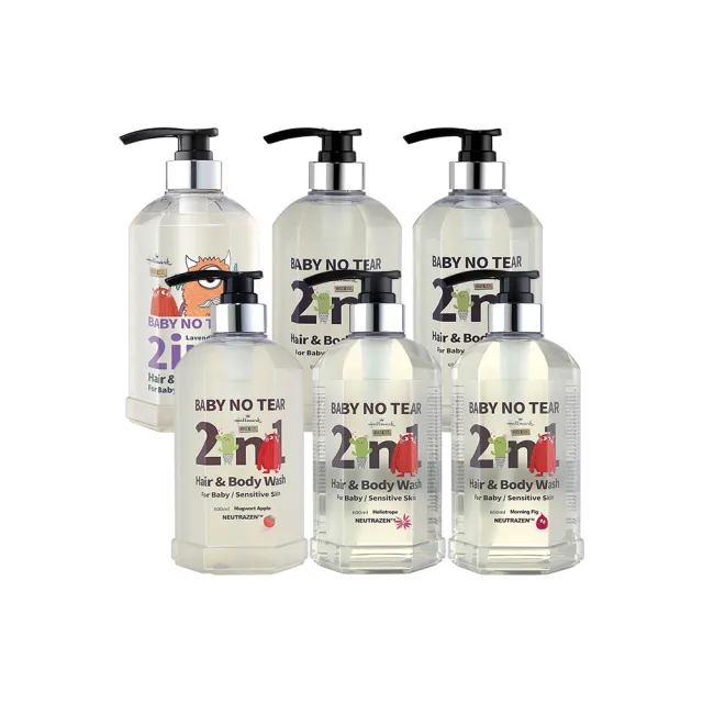 【Hallmark】怪獸2in1泡泡露-專利新配方 600ml(洗髮 沐浴 滋潤 兒童保養)