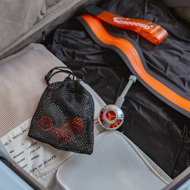 【Aerogogo】GIGA PUMP Air 指尖幫浦 + 旅壓包 M號x1 戶外露營 旅行 露營打氣充氣床 官方直營