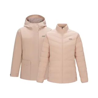 【K-SWISS】運動外套 WS EVO 2 IN 1 連帽 二合一 女款 粉色 1912168-616