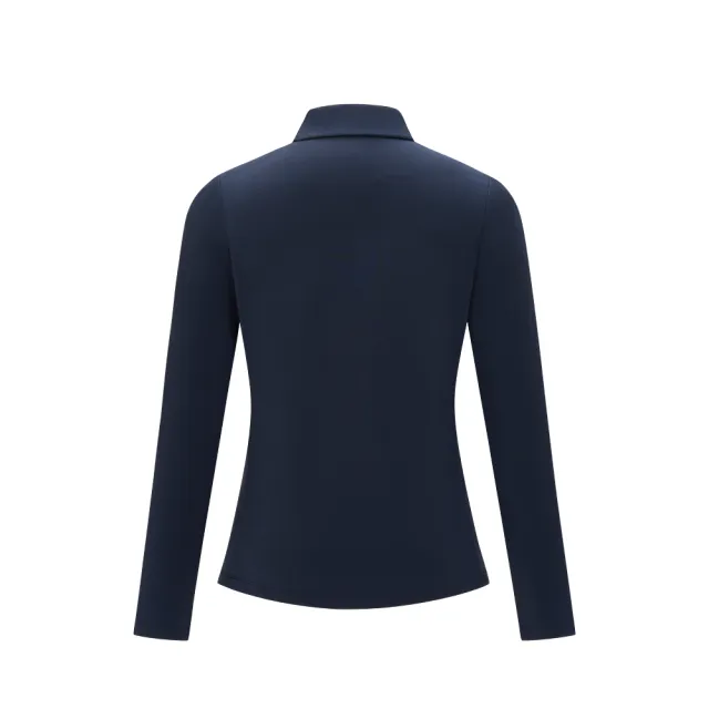 【K-SWISS】長袖T恤 W BRUSHED LS T-SHIRT 莫代爾 女款 藍色 1912148-014