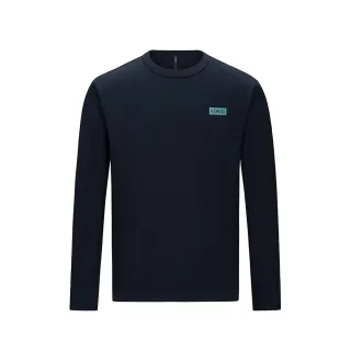 【K-SWISS】運動長袖 SHIRTKC7532UMTL19 圓領 中性 男款 女款 深藍色 1712460-014