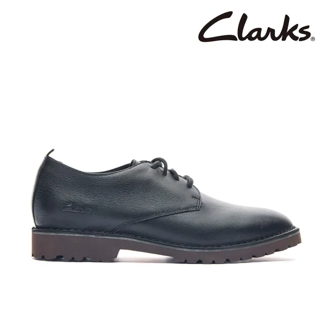 【Clarks】男鞋 Classy Lite GTX 輕量素面正裝休閒鞋 正裝鞋 皮鞋 (CLM87752C)