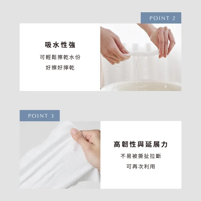 【辰昱】舒柔洗臉巾/共五包(台灣製造/雙面設計/韌性加厚不起棉)