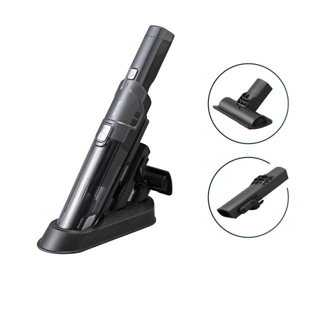【IRIS】極輕量隨手吸無線吸塵器 IC-H50(車用手持兩用/充電收納座/內贈雙吸頭/大吸力)
