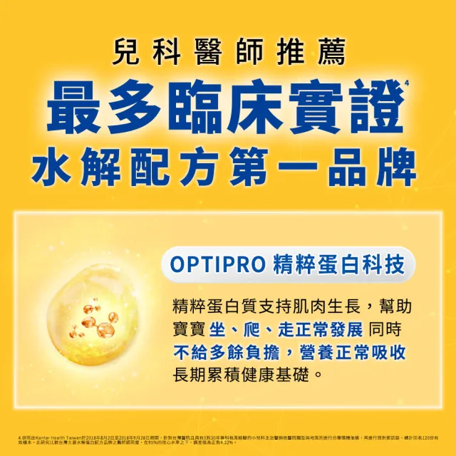 【Nestle NAN HA 雀巢能恩水解】官方直營 3號部分水解蛋白幼兒成長配方奶粉(800gX18罐)