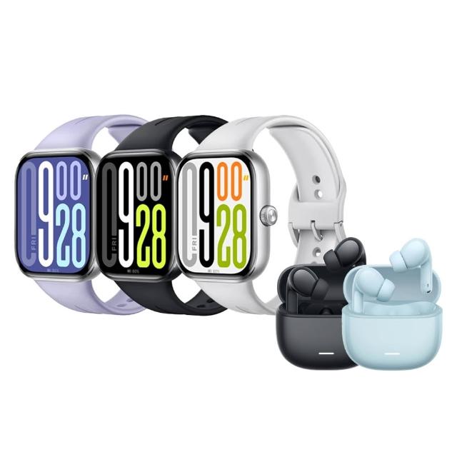 新客入門組【小米】官方旗艦館Redmi紅米 Watch 5+Buds 8 Lite耳機