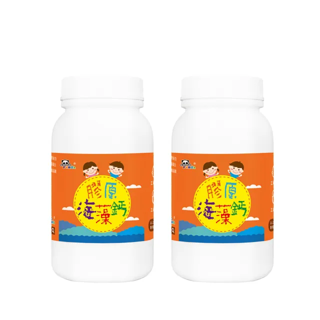 【Pandababy 鑫耀生技】膠原海藻鈣粉 2入組(共400g)