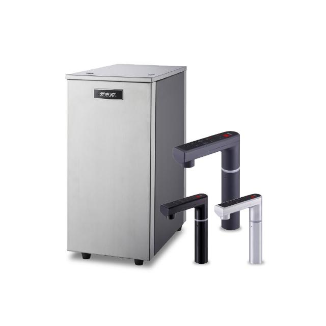 Everpure愛惠浦 HS288T PLUS熱飲淨水機,結合PURVIVE Trio-4H2精密濾芯,提供高效濾水與熱飲功能。適用前置濾芯RES-800、RES-100H+UF-01及主濾芯4H2、BH2,容量5公升以上,規格熱飲機H41xW19xD29cm、淨水器H51xW42xD14cm。臺灣製造,公司貨,3年以上保固,BSMI許可字號R53680,龍頭顏色選擇時尚銀、閃耀黑、沉穩灰,確保飲水安全與便利。 Everpure愛惠浦 HS288T