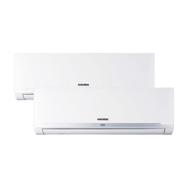 HAWRIN華菱 BHI-29KIGSH 系列變頻冷暖分離式冷氣,適用3-4坪空間,搭配DTR3-101KIGSH室外機形成一對三系統,支援3-4坪+3-4坪+4-5坪總容量。CSPF第一級能源效率,R32環保冷媒,具暖房/暖氣功能,220V電源,上/下吹出風口。臺灣製造,BSMI認證R63623,全機7年保固,壓縮機10年保固。高效省電,舒適冷暖一機搞定,適閤家庭多房間使用,提升居家舒適度。 HAWRIN華菱 BHI-29KIGSH