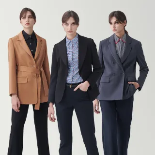 【SST&C】女裝 秋冬劍領休閒西裝外套-多款任選(期間限定)