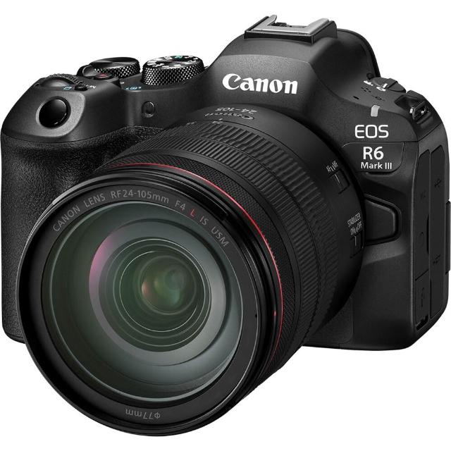 【Canon】EOS R6 Mark III 單機身 + RF 24-105mm F4L IS USM 鏡頭 --公司貨