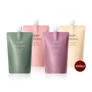 【SHISEIDO PROFESSIONAL 資生堂專業美髮】洗髮露補充包450ml(活耀未來/優源系列/保濕 / 乾性頭皮)