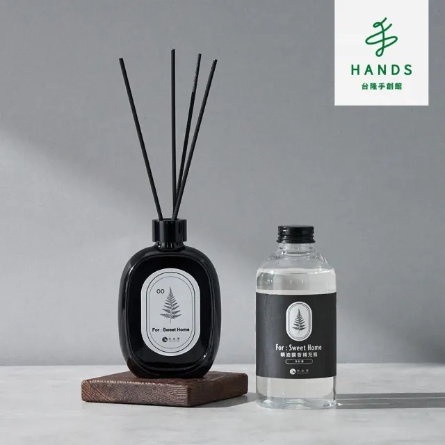 【台隆手創館】角度學精油擴香網購限定組 (擴香瓶+補充瓶+送擴香棒)