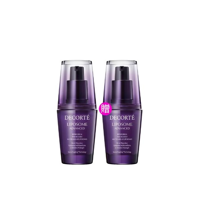 DECORTE黛珂超微導全能修護精粹為專櫃級精華液，適用於臉部與眼部，具備保濕、抗皺與拉提功效。採用加大版組合，包含75ml主瓶與12ml*2小瓶，適合日常使用與補充。商品為正統公司貨，品質有保障，適合各種膚質使用。