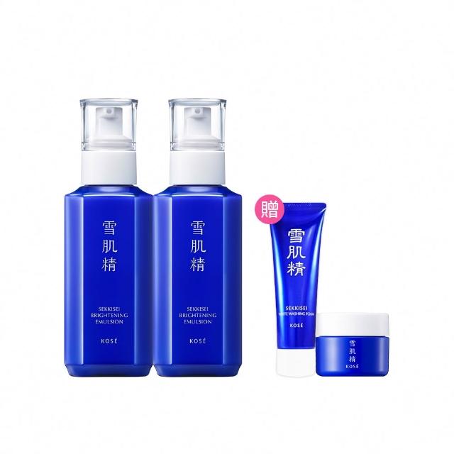 【KOSE 高絲】雪肌精 澄白薏透乳 140mlX2入組