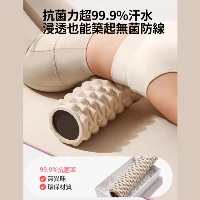 【Michael Fitness 麥克健身】瑜珈柱 按摩滾筒 瑜珈滾筒 瑜珈輪 按摩滾輪 放鬆肌肉 健身 腰背按摩 瑜珈滾輪