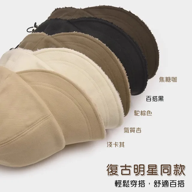 【QIDINA】2入-時尚羊羔絨保暖雙面可戴鴨舌帽-U(保暖帽 冬天帽子女 遮陽帽 防曬帽 登山帽 棒球帽)