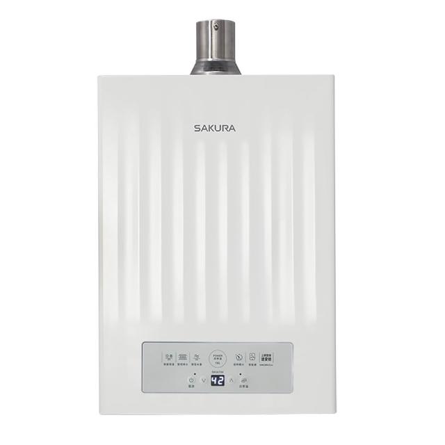 【SAKURA 櫻花】16L四季溫智慧水量熱水器DH1672F(FE式 原廠安裝-官方直營)