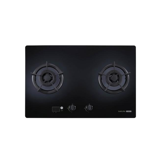【SAKURA 櫻花】二口大面板智控易清玻璃檯面爐 G-2627GB LPG/NG1 含基本安裝