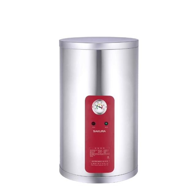 【SAKURA 櫻花】12加侖 45L直掛式EH儲熱式電熱水器白鐵標準款 EH1210A6 含基本安裝