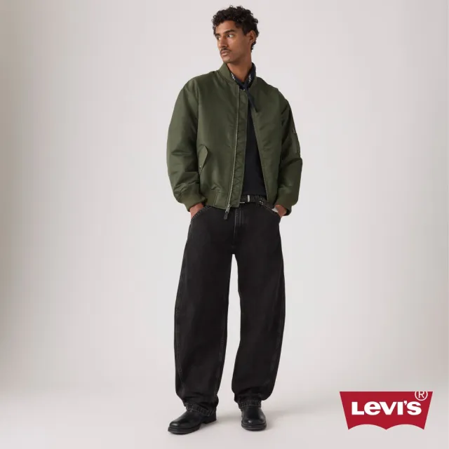 【LEVIS】baggy barrel 中腰牛仔褲 彎刀褲 男生牛仔褲 人氣新品 0057O-0003