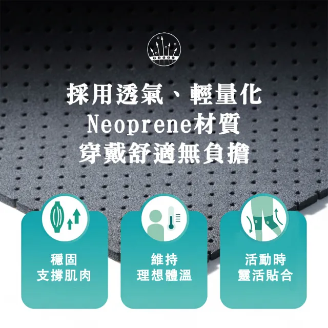 【OPPO】輕型可調式護膝 單入裝 RK101