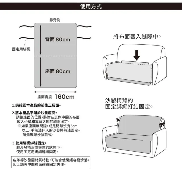 【NITORI 宜得利家居】接觸涼感 無扶手沙發保潔墊 N COOL 2602LV 3P