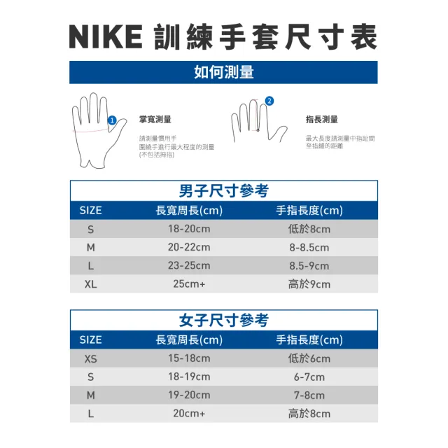 【NIKE 耐吉】手套 男款 女款 運動手套 健身手套 一雙組 VAPOR 多款任選(N10106760 N10106755)
