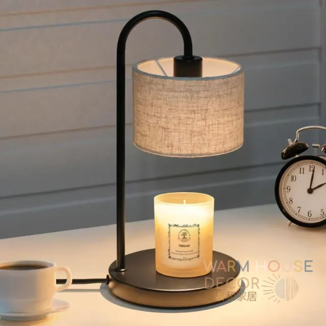 【Warm House Decor 暖和家居】定時融蠟燈 蠟燭燈 香氛燈 無火香氛融燭燈