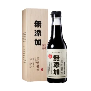 【金蘭食品】無添加原味醬油500ml