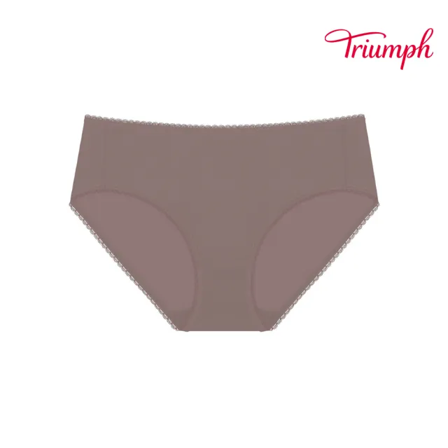 【Triumph 黛安芬】智能恆溫系列 中腰平口內褲 M-EL(深鴿灰)