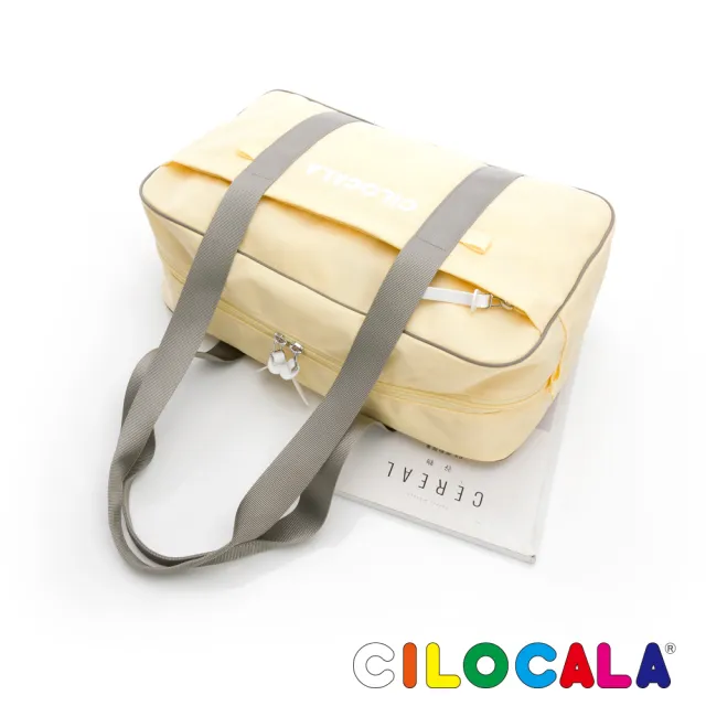 【CILOCALA】亮彩尼龍防潑水肩背日式書包(多色/旅行包/媽媽包/健身包)
