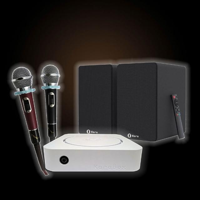 【Karapad】KaraBOX2 智慧聲控卡拉OK點歌機-豪華版(家用伴唱機首選)