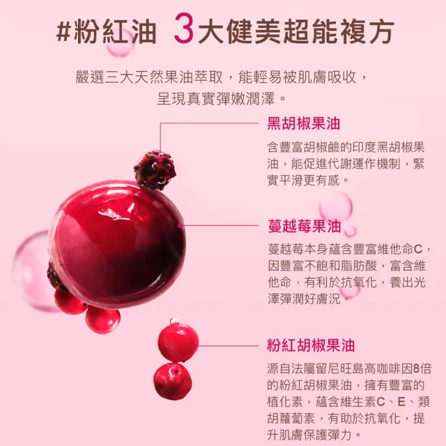 【Melvita 蜜葳特】輕盈纖體沐浴組(粉紅胡椒美體油100ml+磨砂蜜150ml)