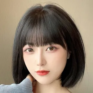 【巴黎精品】現貨 限搶!真髮短髮整頂假髮透氣輕量免打理假髮隱形增髮(蓬鬆空氣波波頭女假髮2色n1ky19)