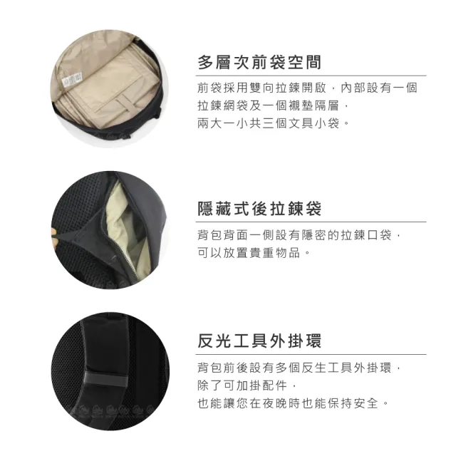【The North Face】25L 雙肩包《黑》8B1Z/登山/後背包/筆電包/旅行