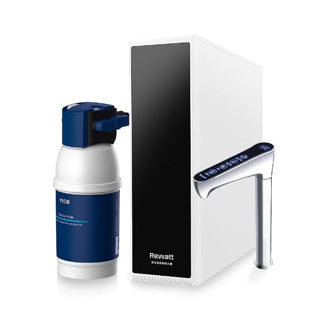 【BRITA】官方直營mypure P1櫥下瞬熱雙溫淨水組(白)專利升級版+P1000濾芯