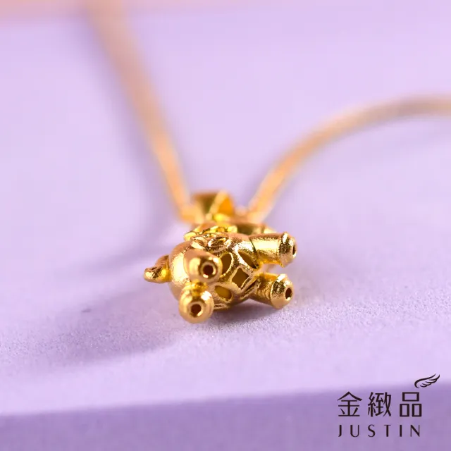 【金緻品】黃金墜子 古錢獨角獸 0.5錢 小馬 馬年 生肖馬 Q版 可愛 馬墜 9999純金墜飾 5G黃金